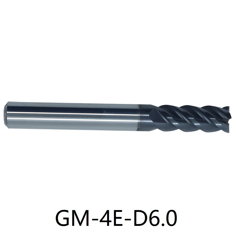 

ZCC GM-4E-D6.0 твердосплавная фреза серии GM получистовая