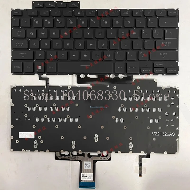 

Original for ASUS ROG 13 GV302 GV302XV GV302XU US KEYBOARD BACKLIT Black 2023