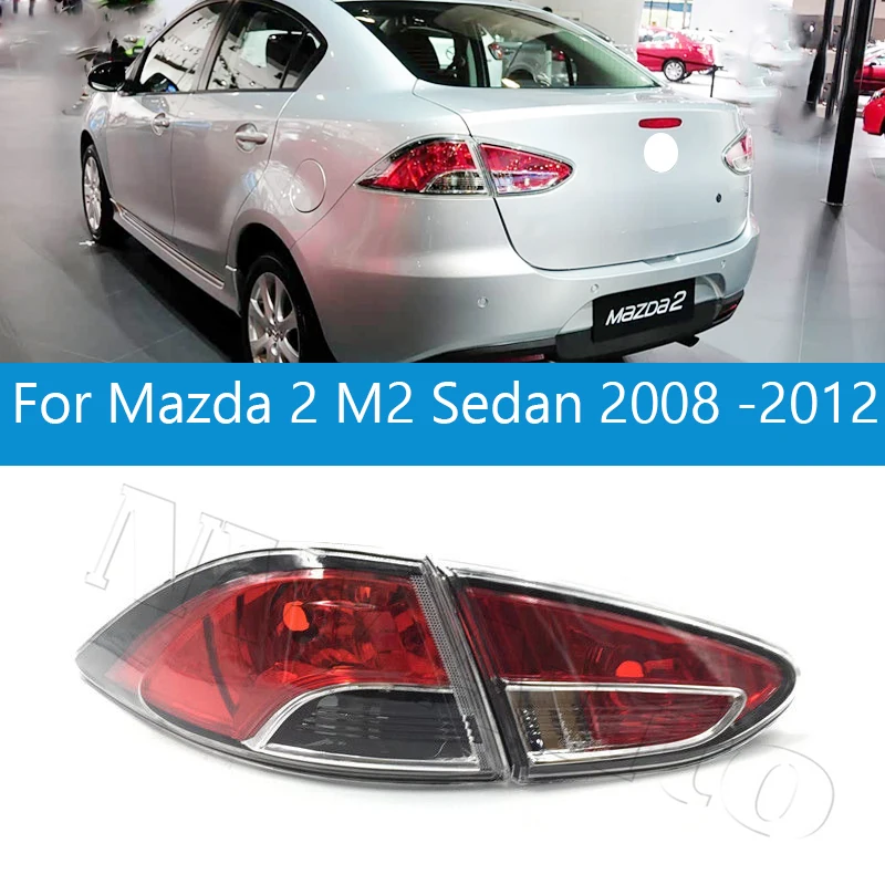 Rear Bumper Lamp Taillight Brake Light For Mazda 2 M2 Sedan 2008 2009 2010 2011 2012 Taillight Brake Light
