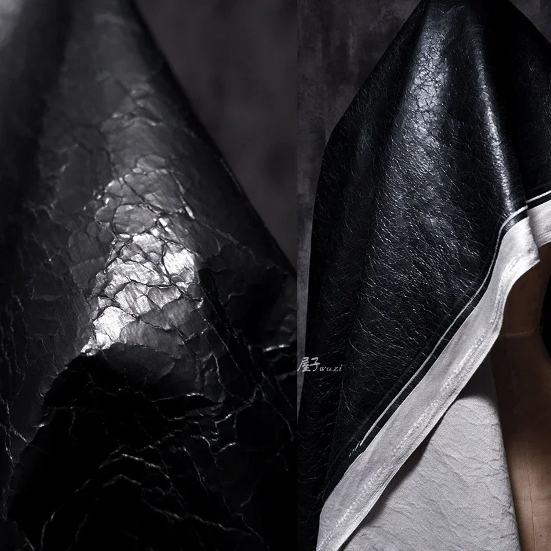 

Кожаная ткань, стираная вода, чтобы сделать старую дизайнерскую ткань для шитья своими руками, оптовая продажа, полиэфирный материал