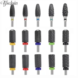 Professional Carbide Nail Drill Bits Tungsten Steel Ceramic Milling Cutters For Nail Drills Electric Machine Nails Accessories