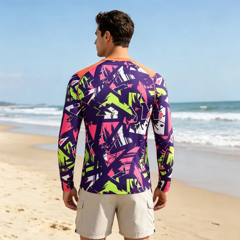 Mens Fishing Shirt Long Sleeve - Camping Outdoor Clothing ulasan dan harga