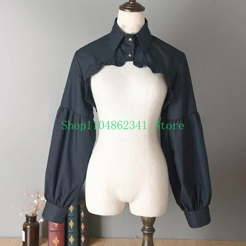 652f-camicetta-staccabile-steampunk-a-maniche-lunghe-con-colletto-finto-e-mezze-camicie-con-volant-dickey