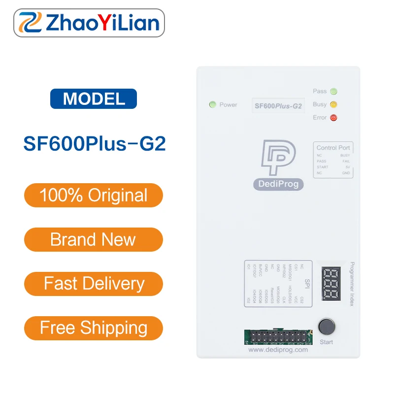 SF600Plus-G2 High-speed Programmer, Dediprog, can replace SF600, SF600Plus and SF700