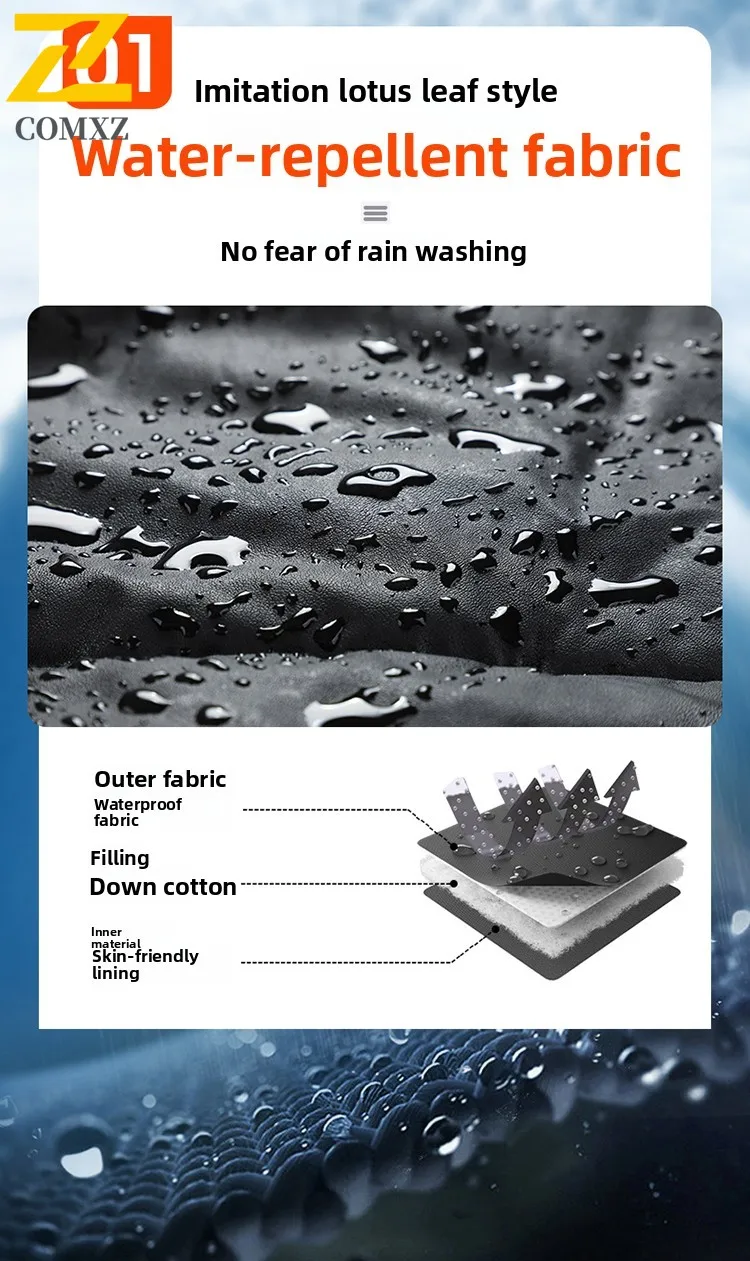 2025 الرجال سترة قطن وهمية قطعتين أفخم سميكة يندبروف الدافئة الصوف طوق أسفل سترة في الهواء الطلق عادية الشتاء جاكيت زيبرا