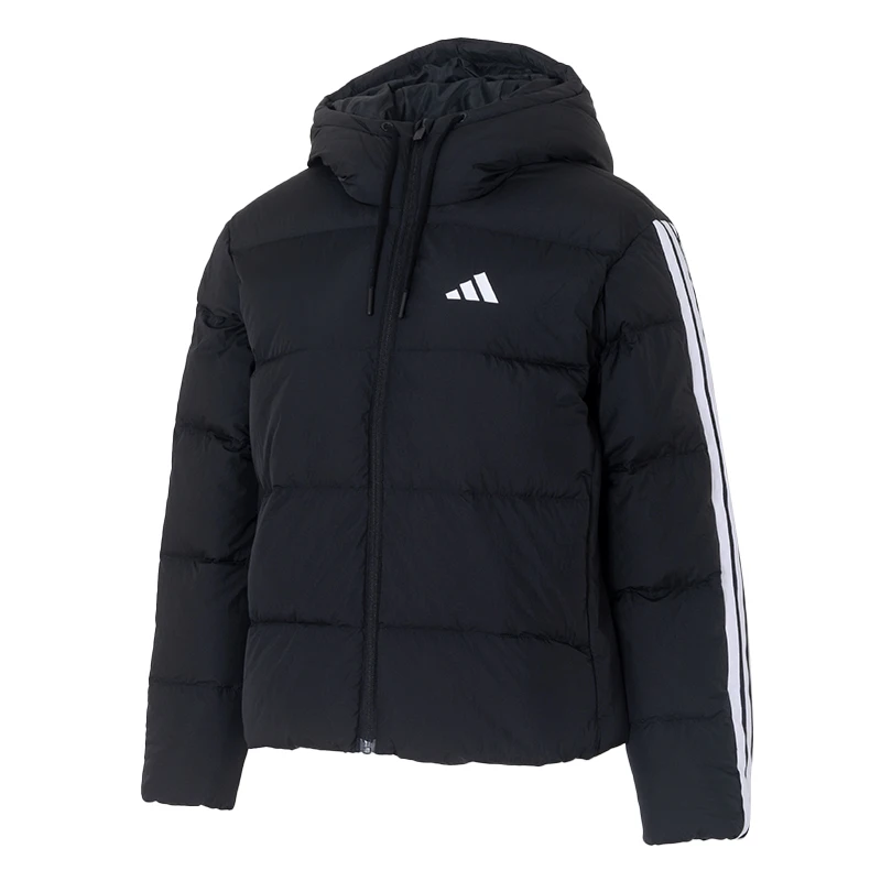 

Adidas down Jacket Women's Autumn and Winter Warm and Comfortable Duck down Hooded down Jacket Fashionable Windproof Sportswear Kh3978