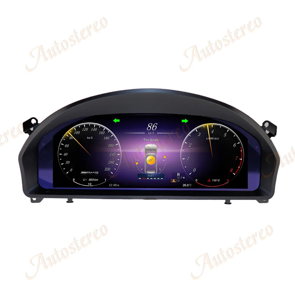 For Mercedes Benz W207 Digital Meter Carpaly Screen Intelligence Instrument Display Head Unit Refit Car Multimedia NEW