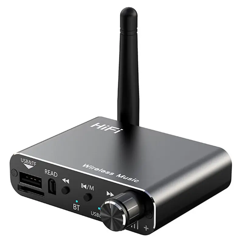 

Аудиоприемник Y43A-DSP 5.4, аудиопередатчик-приемник, USB-адаптер для U-дисков, HIFI стерео музыкальный беспроводной адаптер с декодированием DSP