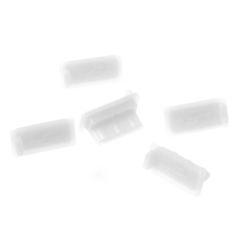 10Pieces Silicone Dustproof Protector USB Port Cover Female Fits for Laptop Computer Tablet Drop Shipping