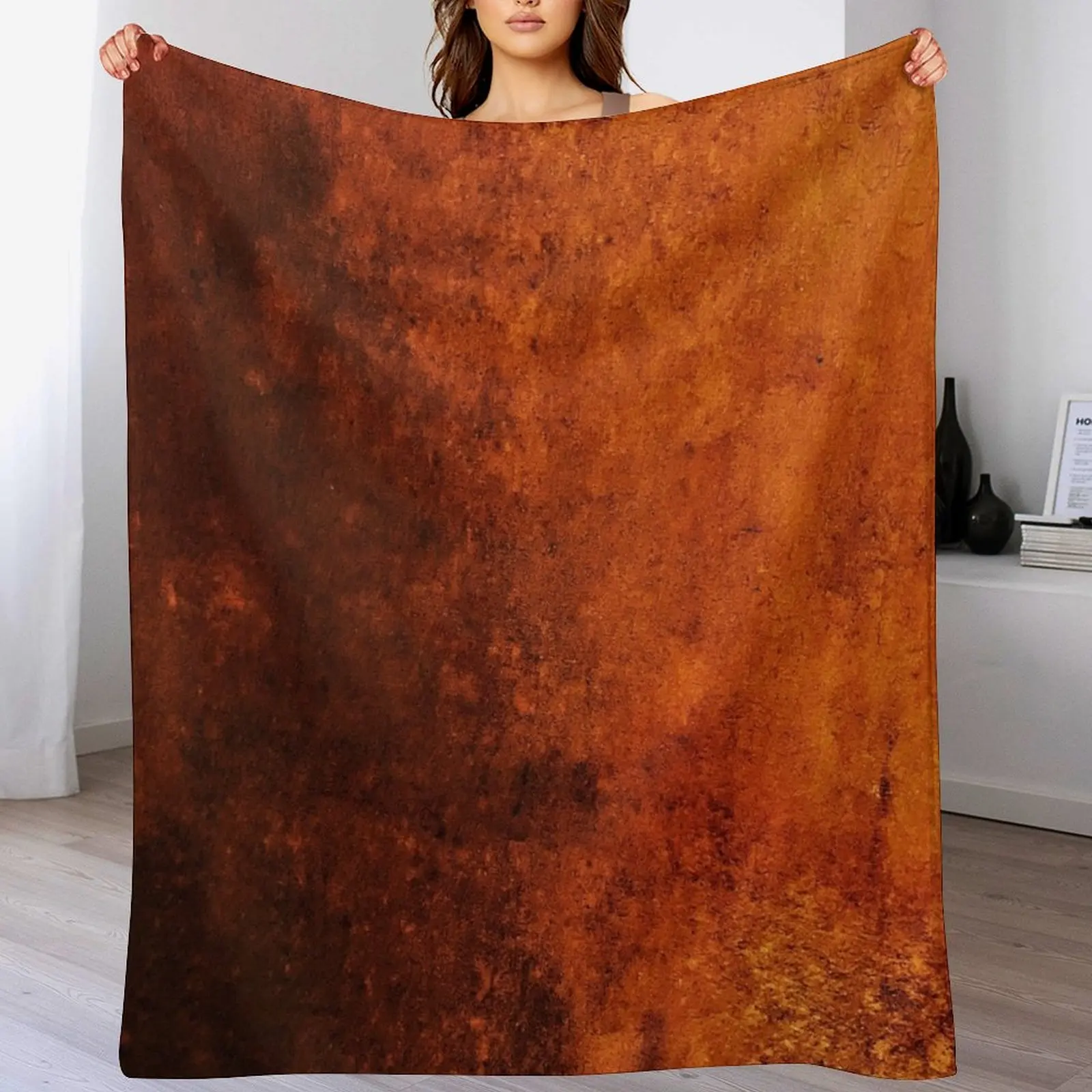 Copper Plate Throw Blanket Luxurious Soft Blanket Holiday Gift for Family