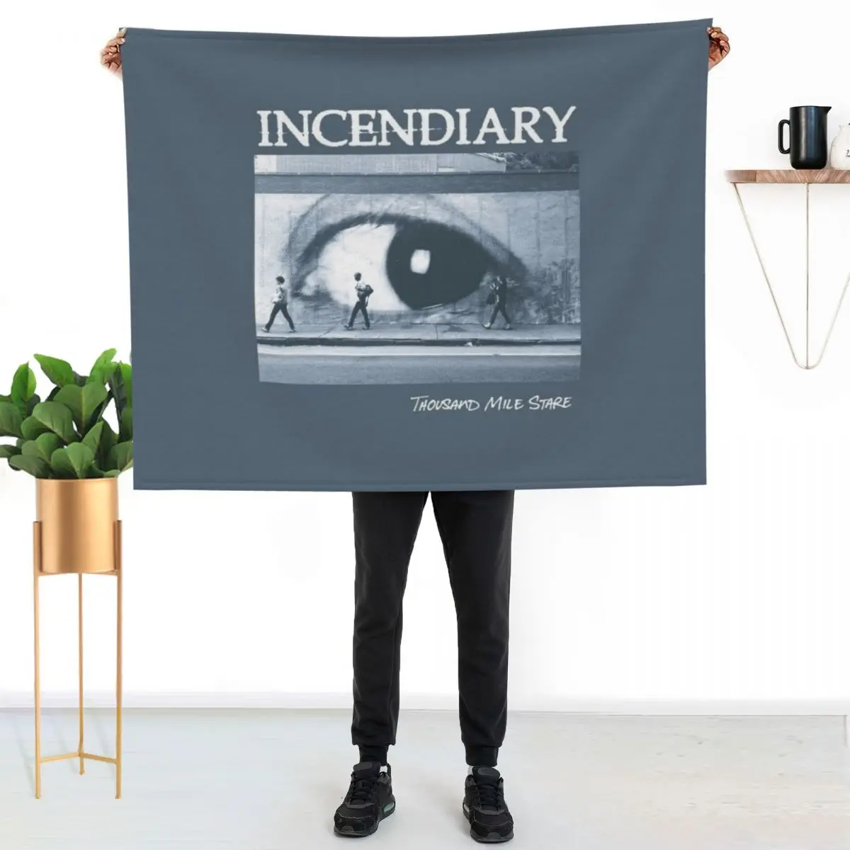 Incendiary (Hardcore Punk Band) - Album; Thousand Mile Stare Throw Blanket warm for winter For Baby Sofa Quilt Blankets