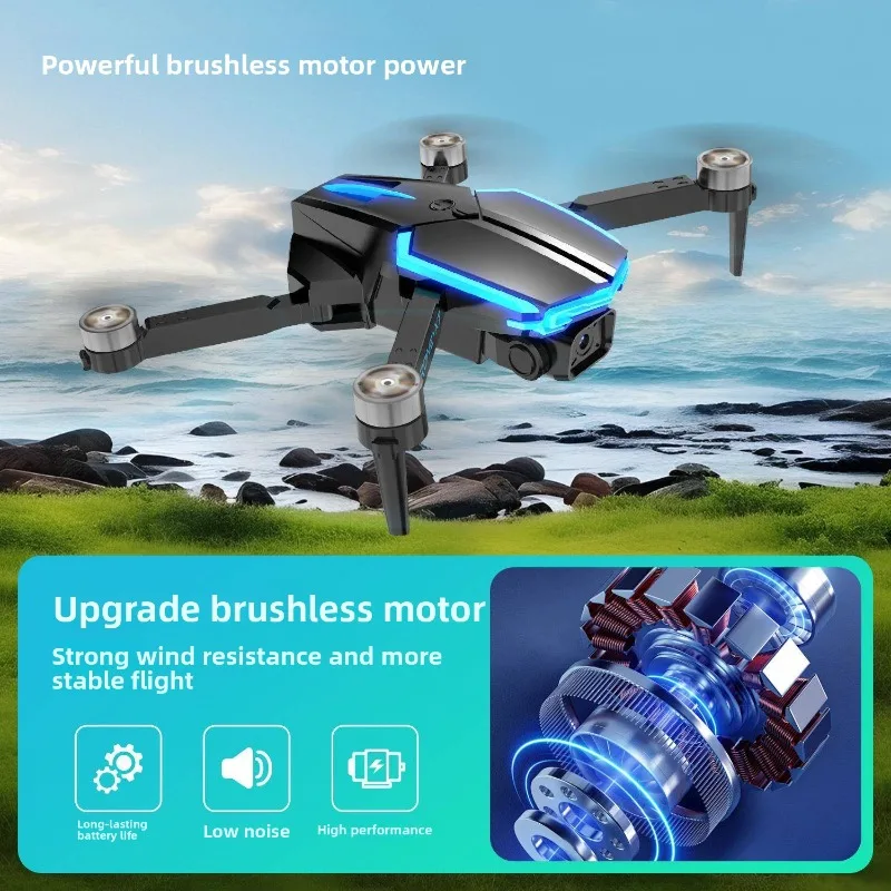 X7 Cross-border new  brushless motor high definition aerial photography quadcopter toy boy birthday gift cross-border private