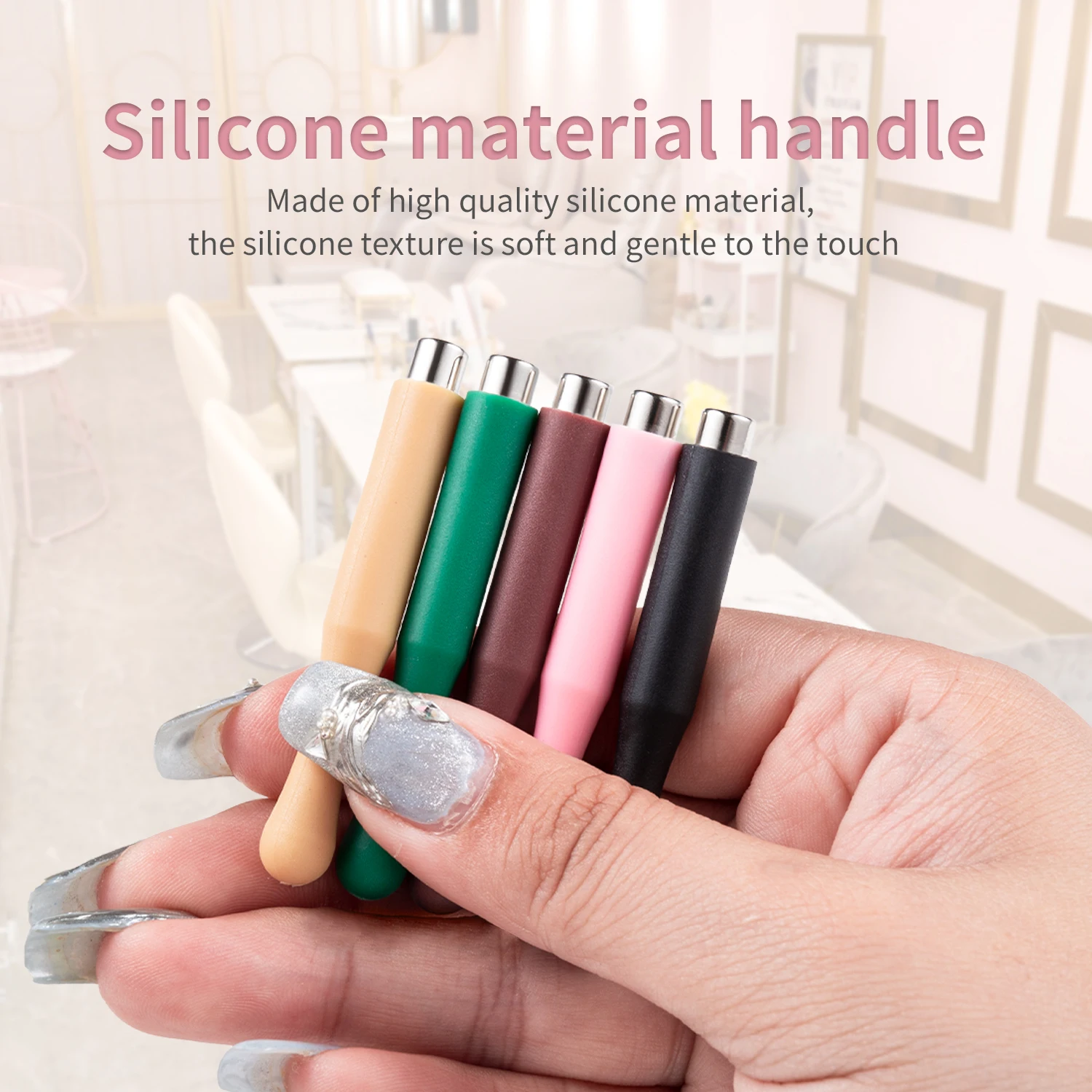 Cat Eye Nail Magnetic Stick Multi-Function Magnet Nail Magnet Tool Set for Cat Eye Gel Polish Nail Art