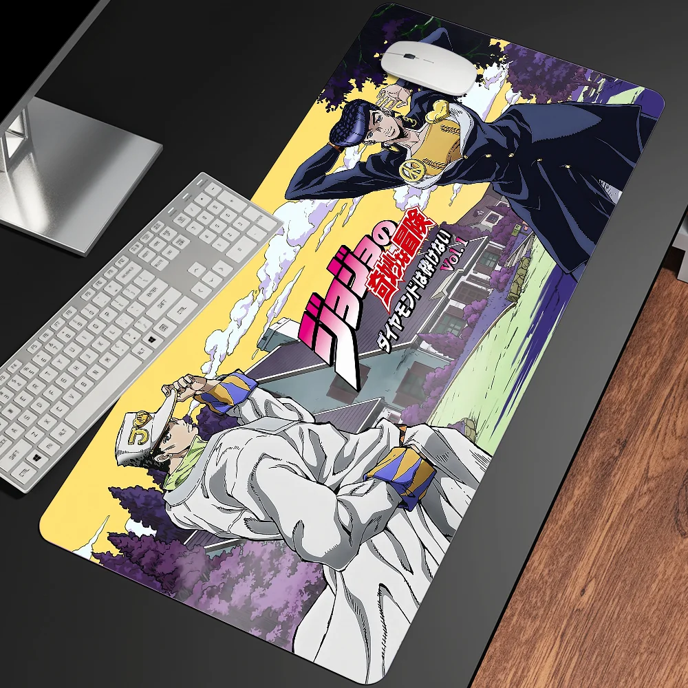 JoJo's Bizarre Adventure Mousepad Notebook Keyboard Pad XXL Size Non-slip Wear-resistant for Desk Mat Laptop Desk Officer mat