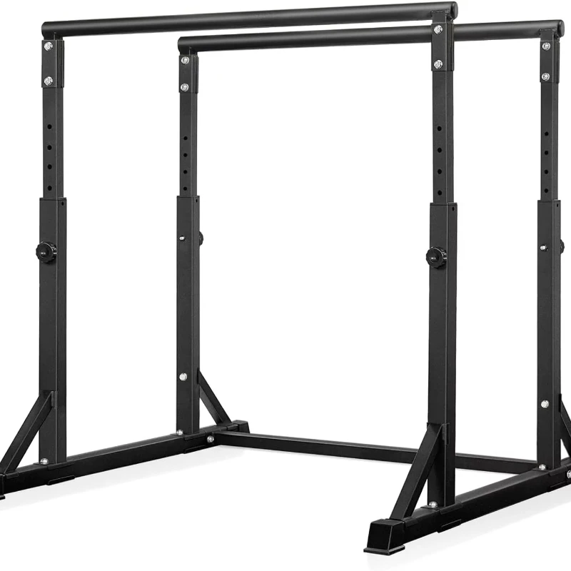 

Heavy duty steel push-up frame with adjustable parallel bar, tabletop stabilizer, household push-up bar