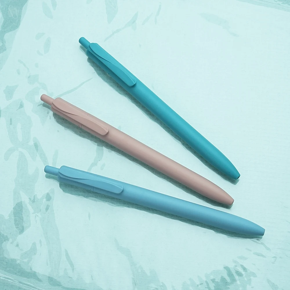 Uni Jestream Pena Rollerball Tinta Baru, Berbagai Macam Warna 0.5/0.7Mm Lite Halus Terinspirasi Laut Kualitas Stylo Penandatanganan Cepat Kering