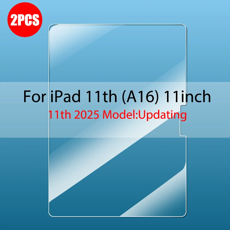 Voor Ipad 11e Generatie Gehard Glas Screen Protector Op ipad 11 generatie A16 2025 9H Film Accessoires