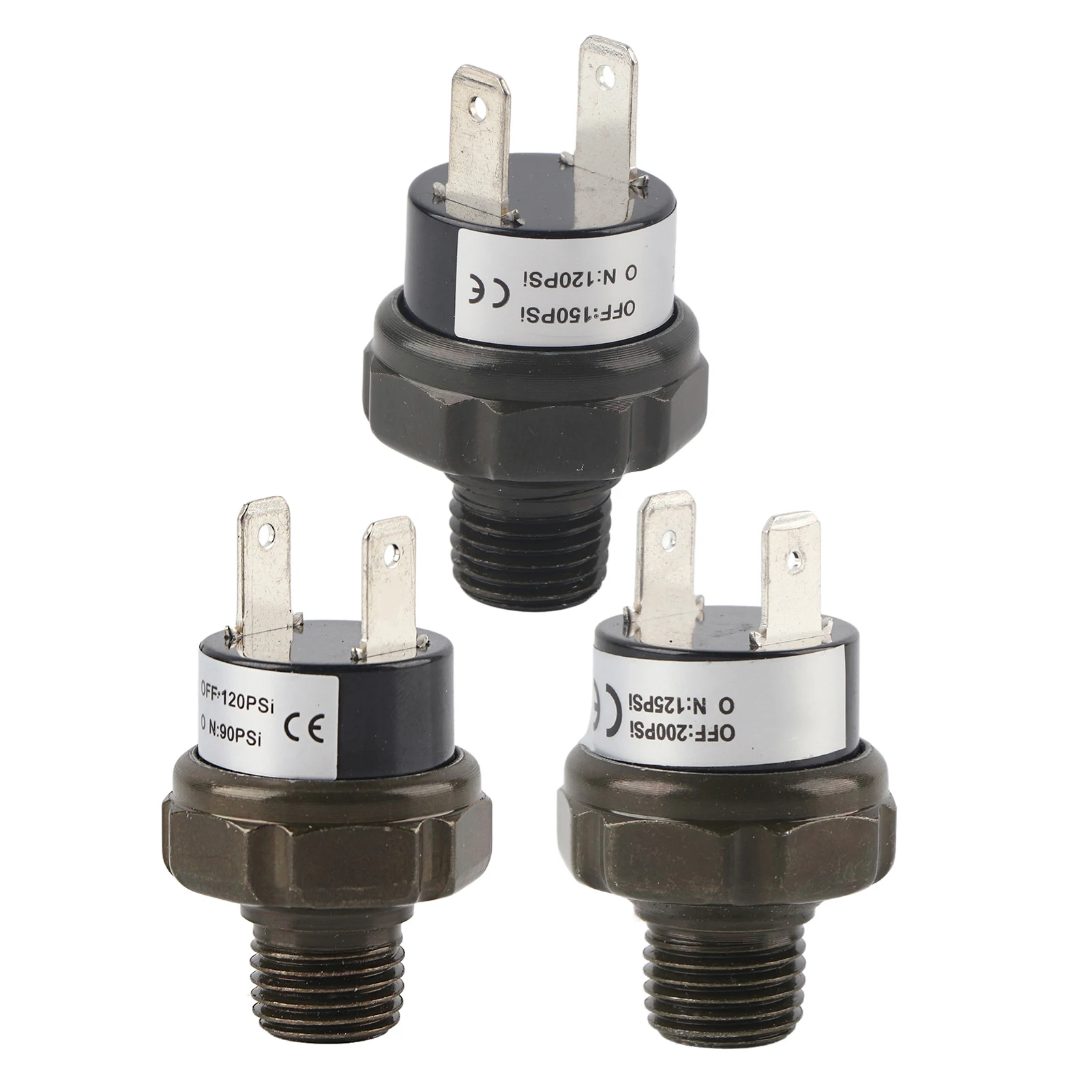 مفتاح ضاغط الهواء الأوتوماتيكي للسيارة العالمي 12 فولت، مفتاح التحكم في ضغط الهواء #1