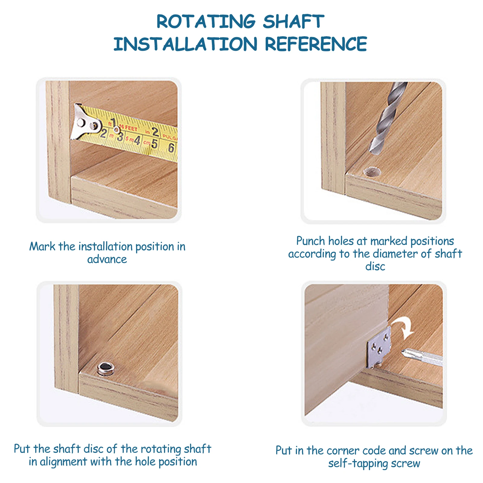 

2 Set Magnetic Invisible Wooden Door Hinges for Cabinet Doors Suction Magnets Closure Catch
