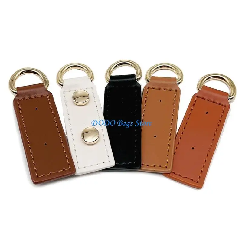 

E8FB D Buckle Lock PU Leather Buckle DIY Accessories D Rings D-Shape Buckle Clips Multi-Purpose Loop Clasp Buckle Accessories