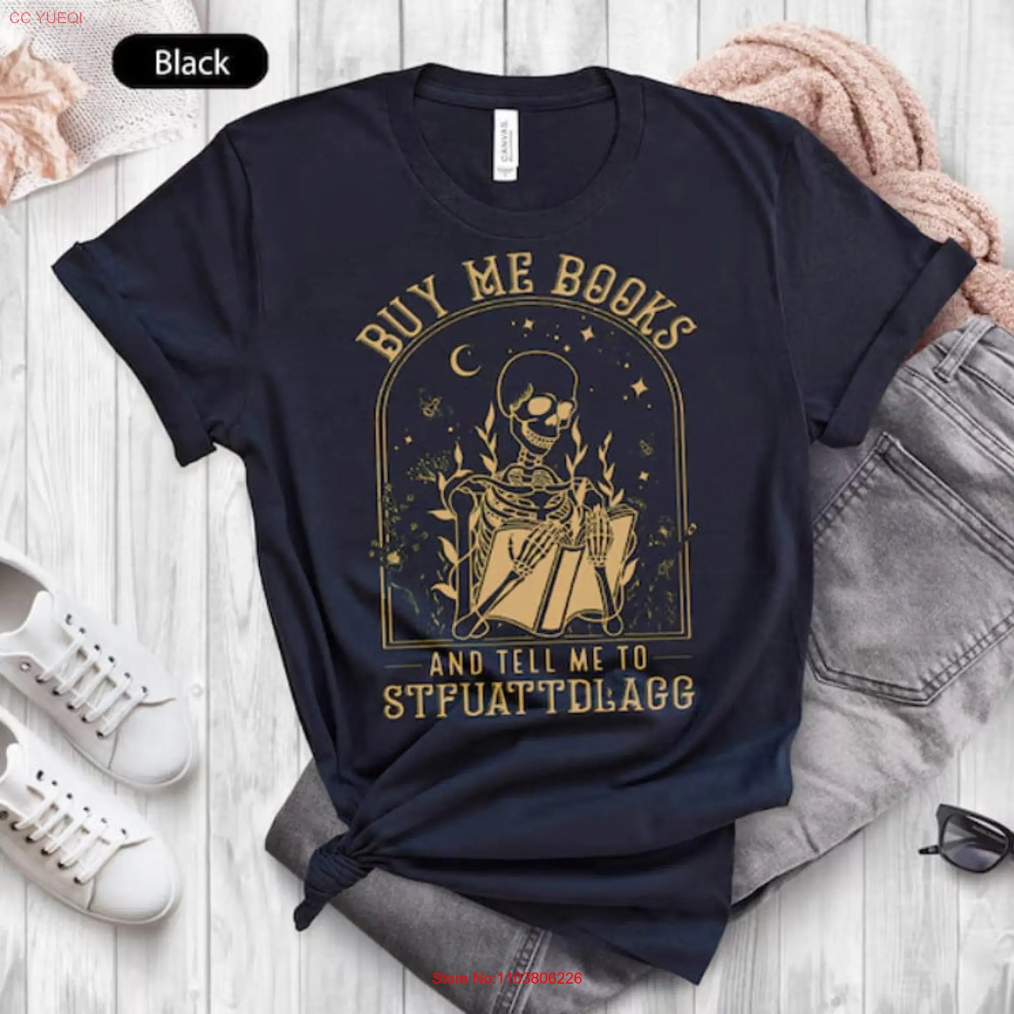 Купите мне книги и скажите, чтобы Stfuattdlagg футболка Vinatge книга trovert SweaT Booktok Merch пряный длинный или короткий рукав