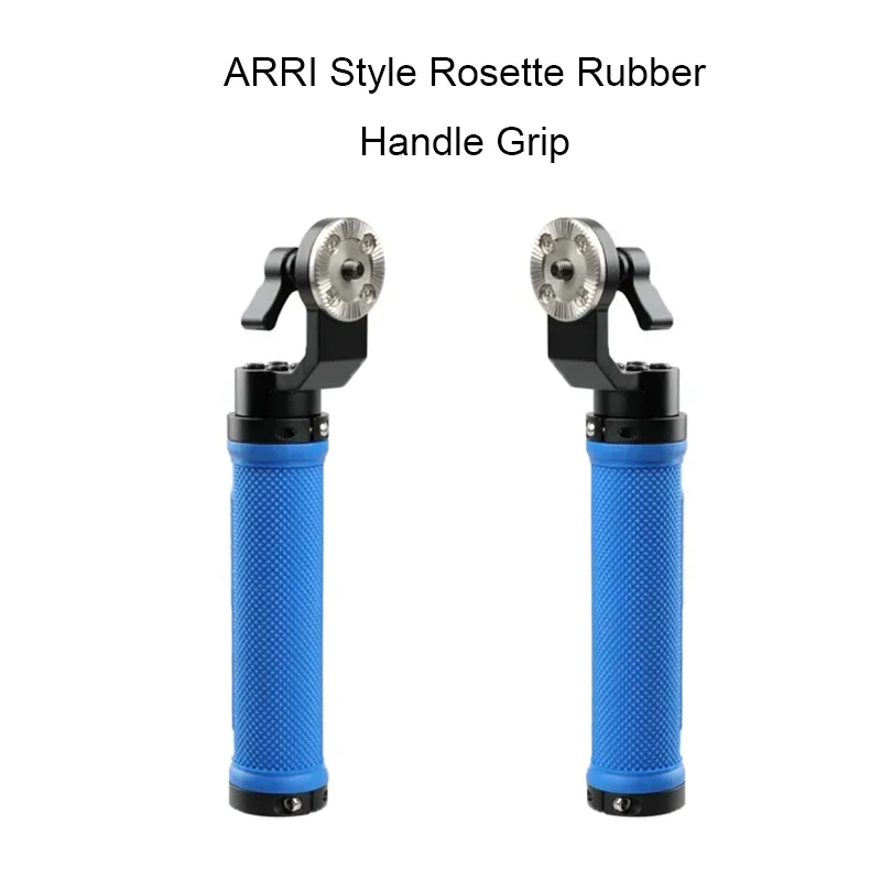 CAMVATE Camera ARRI Style Rosette Rubber Handle Grip Light Weight Handgrips For Sony Canon Cage Rig Handgrip