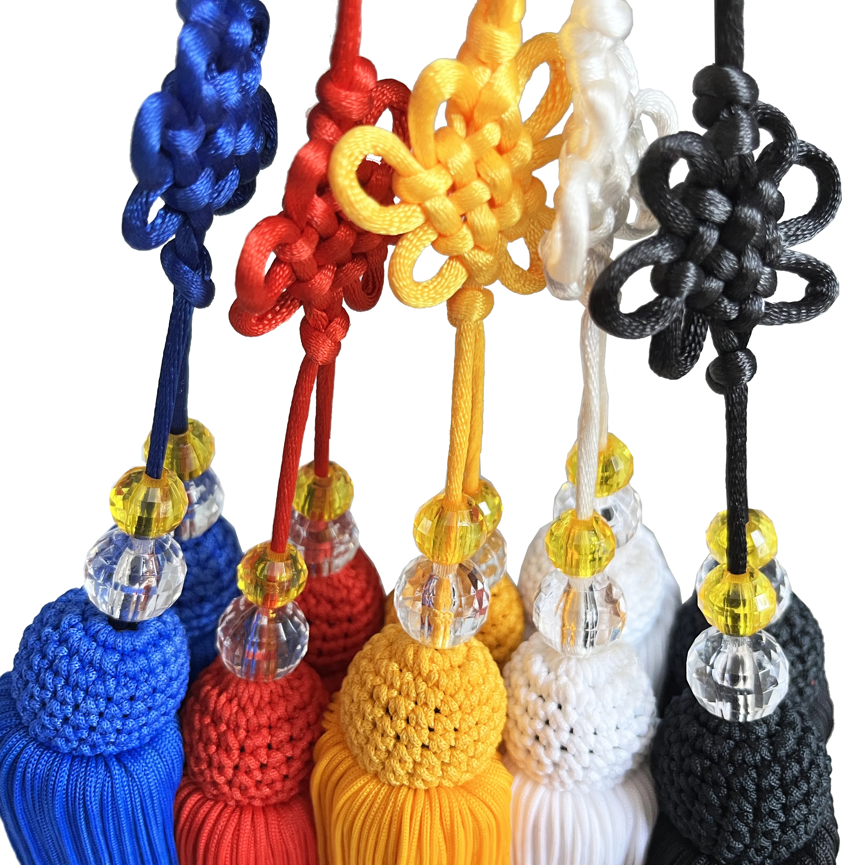 Tai Chi Sword Accessories Sword Tassel 36cm Martial Arts Taiji Sword Tassel Kung Fu Wushu Chinese Knot Chinese Traditional Short