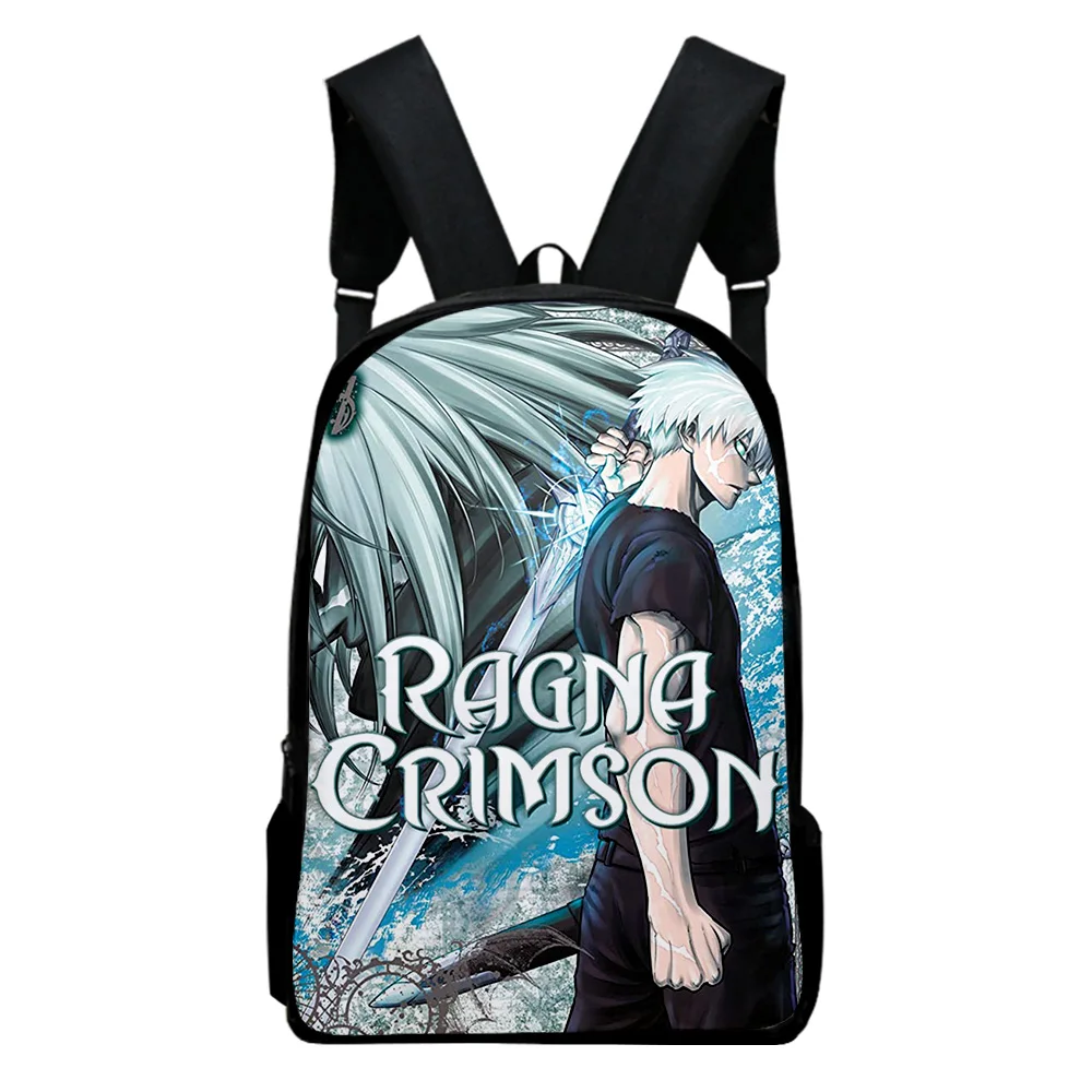 Ragna carmesim anime mochila para adultos e crianças, mochila escolar, mochila unissex, Harajuku sacos, novo, 2023