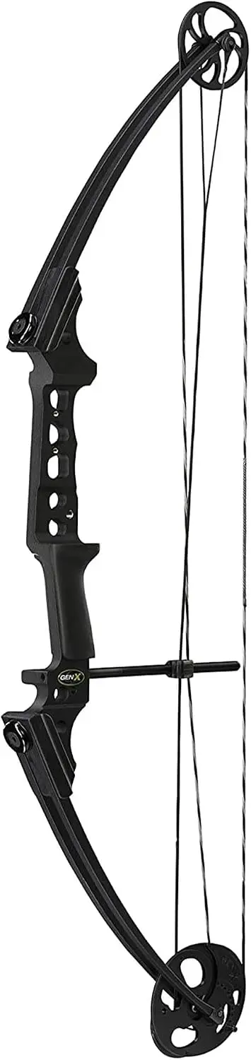 Lightweight Compound Bow with Right-Hand Draw, Black