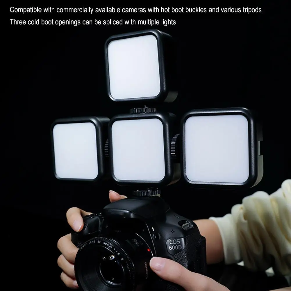 Luz ultrafina para Selfie, luz de relleno portátil para videoconferencia, Compatible con teléfono móvil, IPad, cámara portátil