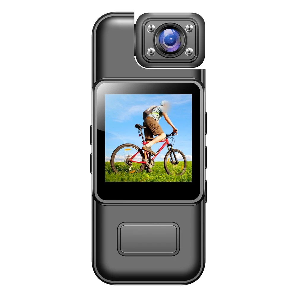 

1 шт. 4K Wi-Fi корпусная камера: портативная мини-камера с 180 ° Объектив ABS 96*21*40 мм Wi-Fi корпусная камера Бытовая электроника Видеокамеры