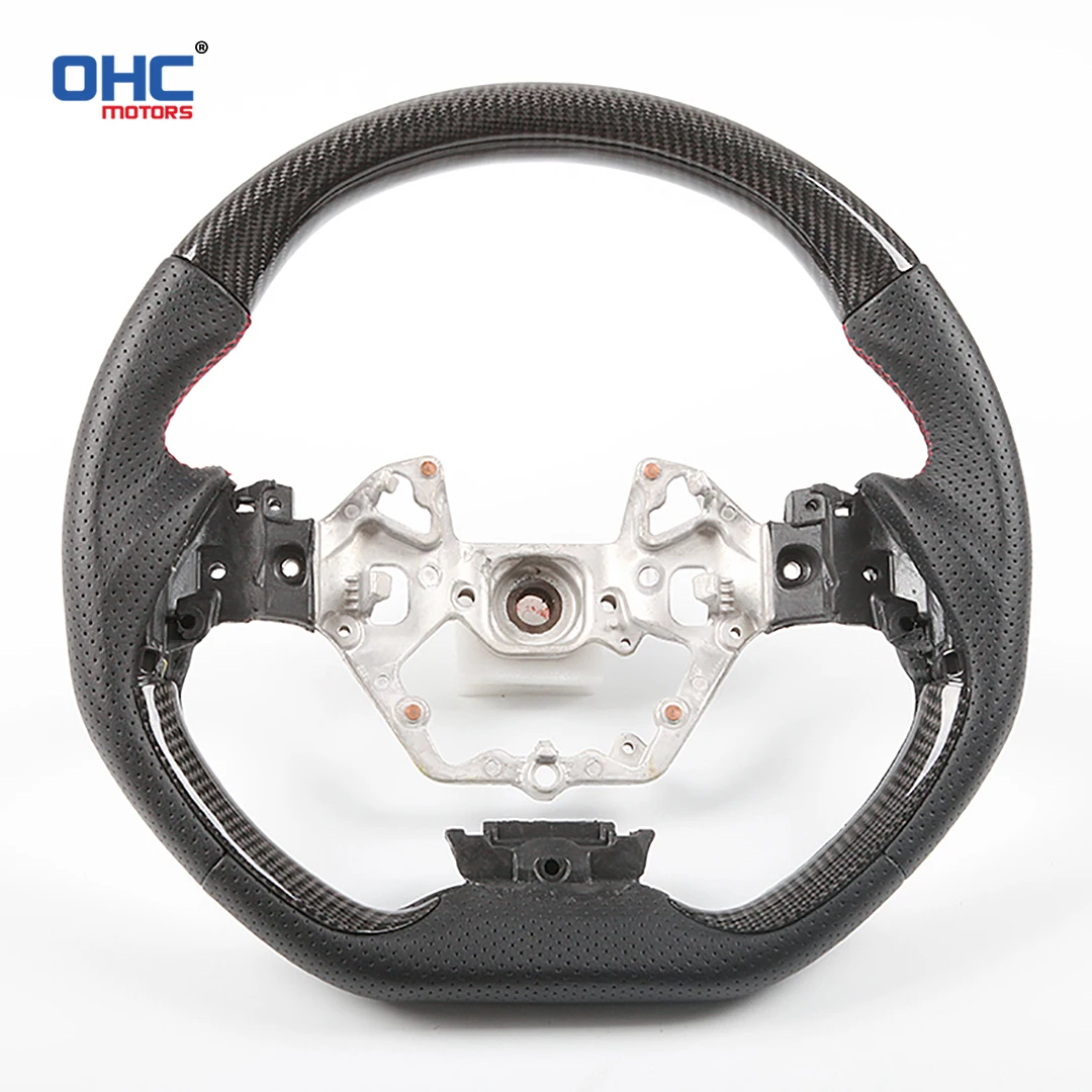 

100% Pure Carbon Fiber Customized Steering Wheel for Toyota CHR No Airbag Trim Button And Paddle