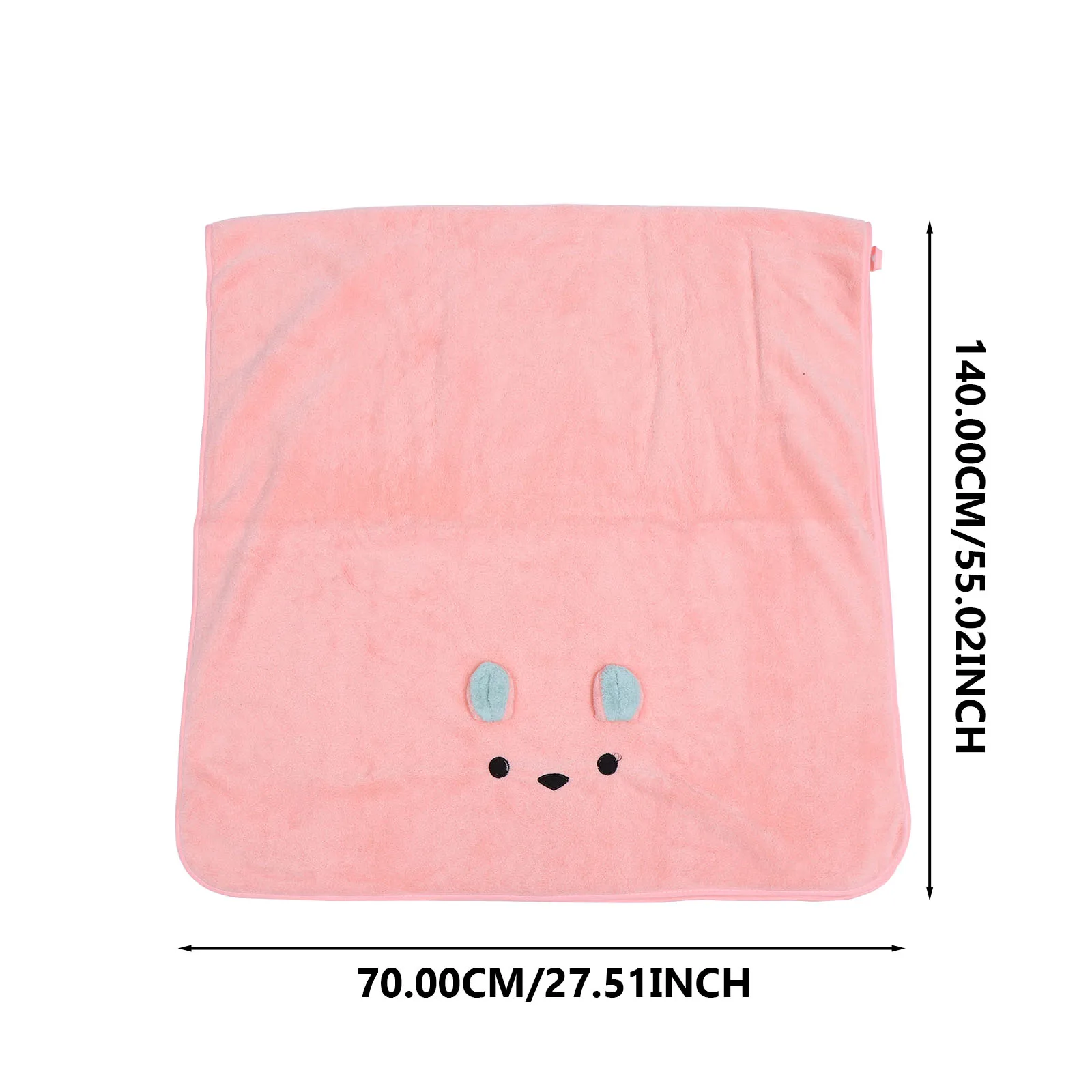 

Bath Towel Large Towels Oversized Cute Coral Fleece Cartoon Animal Design Thick