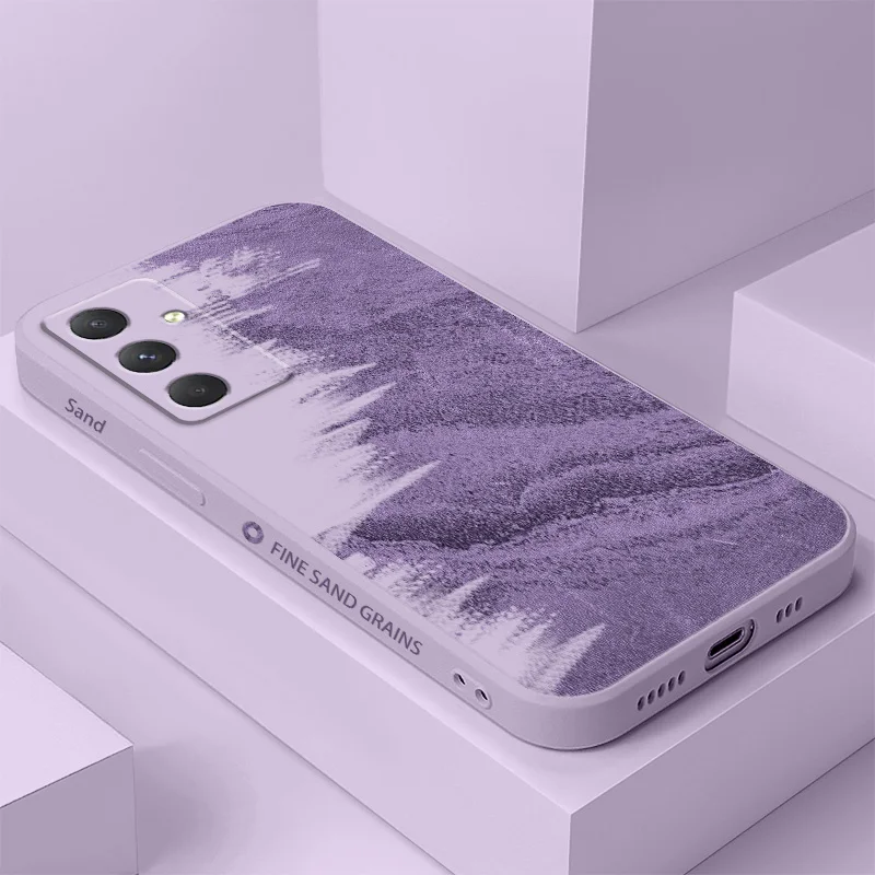 

Textured Sand Phone Case For Samsung Galaxy A55 A35 A25 A15 A56 A36 A26 A16 A06 A05 A05S A54 A34 A24 A14 A04 A04S A04E 4G 5G Cov