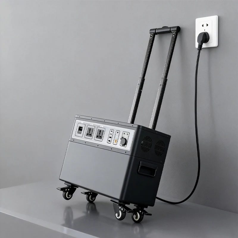 High-Capacity Solar Generator Portable Power Station 3000W Lithium Battery For Camping Home