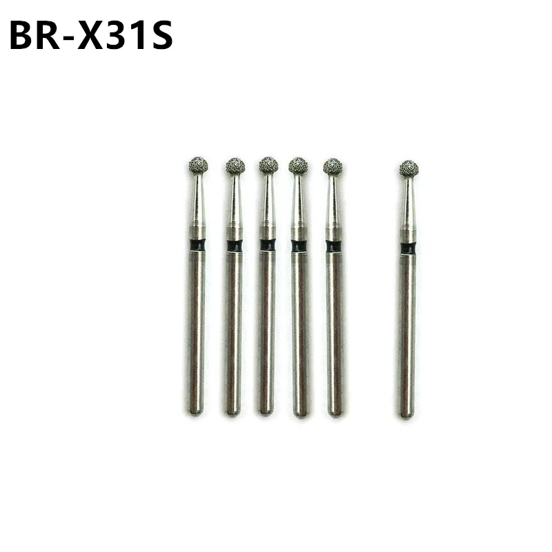 

10pcs/set Dental Diamond Burs Drill Bur for High Speed Handpiece Super Coarse FG 1.6M BR-X31S