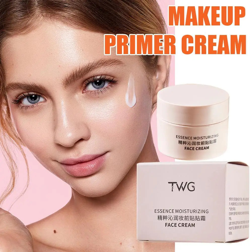 1pcs Oil Control Cream Invisible Pores Velvety Texture Moisturizing Primer For All Skin Types Makeup Primer Before Makeup Q2X3