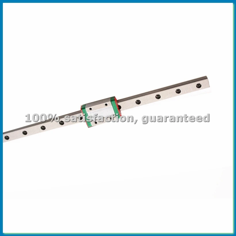 

1Pcs 7mm Linear Guide Miniature Rail MGN7 150mm Linear Rail and 1 Pcs MGN7H Miniature Rail Slider-ABFB