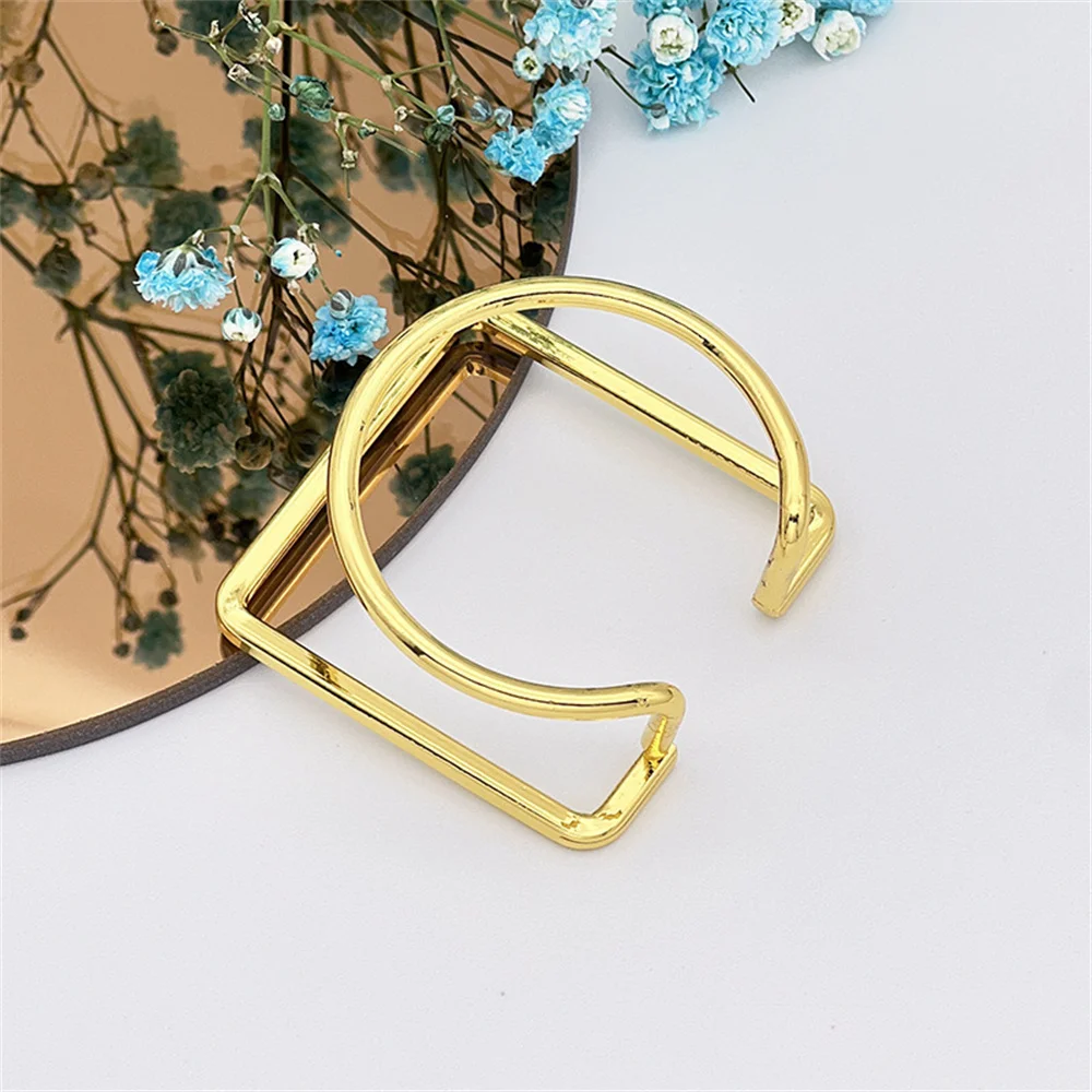 

10/PCS new geometric napkin ring restaurant hotel wedding towel buckle napkin ring manufacturer direct