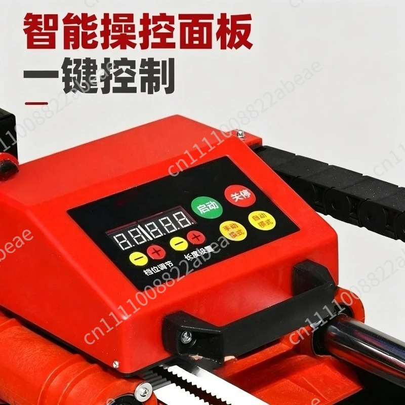 Multi-function automatic desktop tile cutting machine manual push knife water jet 45 degree chamfering