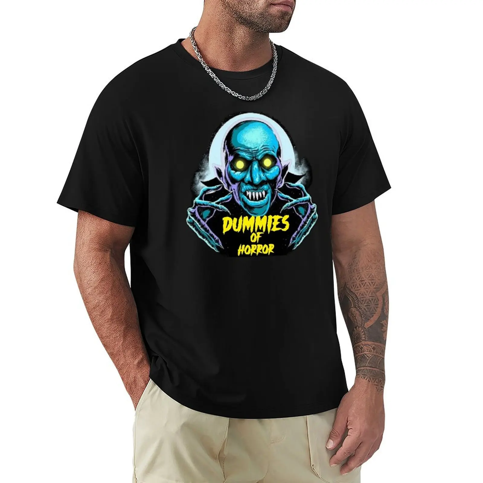 Dummies of Horror T-Shirt Work Daily Short Sleeve Top
