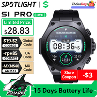 [World Premiere] Global Version Black Shark S1 Pro Smart watch 1.43'' AMOLED Wireless Charging 15 Days Life NFC Chat GPT