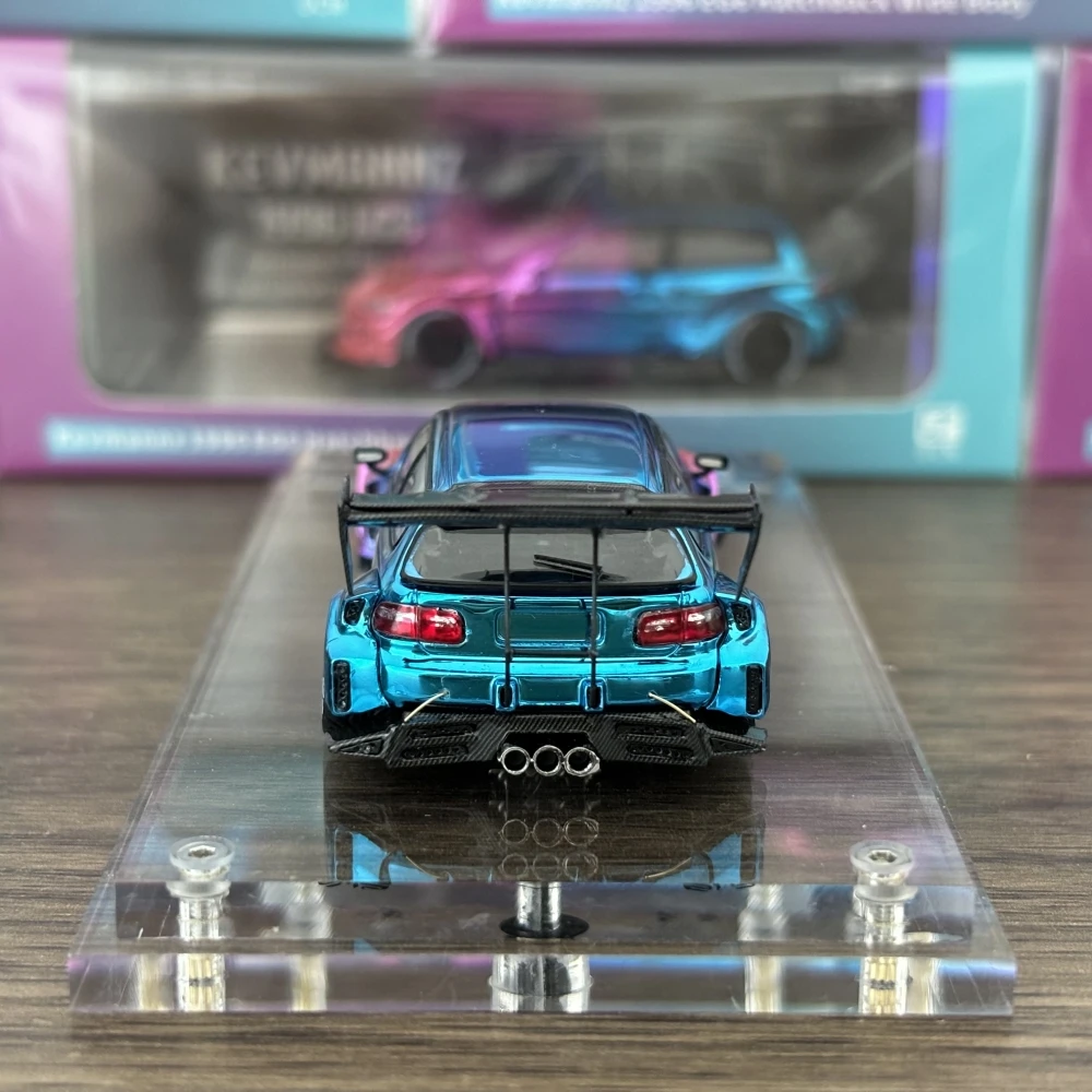 DCM 1:64 Kevmannz 1996 EG6 Fließheck Wide Body Druckguss-Modellauto