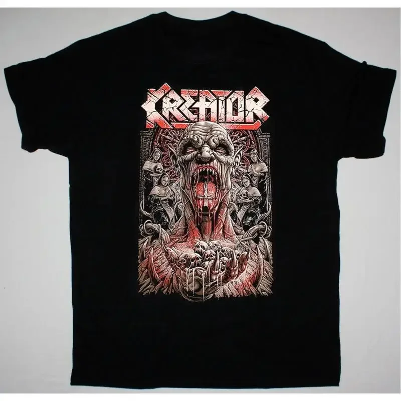 

Kreator Band Live On Stage Black T Shirt Cotton