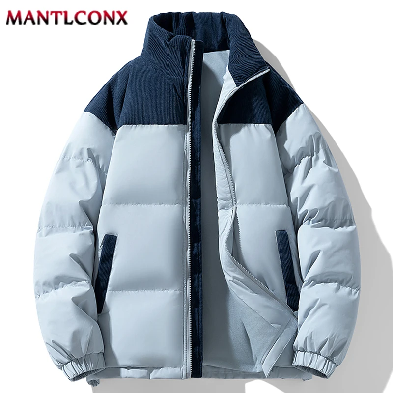 Winter Fashion Oversize Men\'s Winter Jacket Women Padded Parka Unisex Cotton Puffer Jacket Loose Fit Streetwear Bubble Coat XXXL