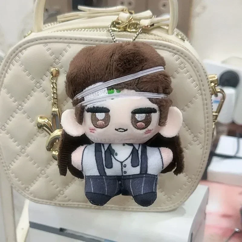 10CM Game Identity V Plush Toys Antiquarian Grave Keeper Professor Naiad Postman Merchant Priestess Pendant Key Chain Kids Gifts