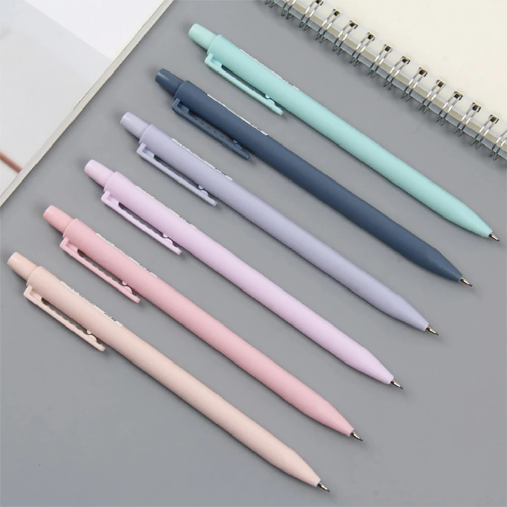 Fashion Macaron Mechanical Pencil Cute 0.5/0.7mm Student Automatic Pen For Kids Gift School Stationery Office Supplies