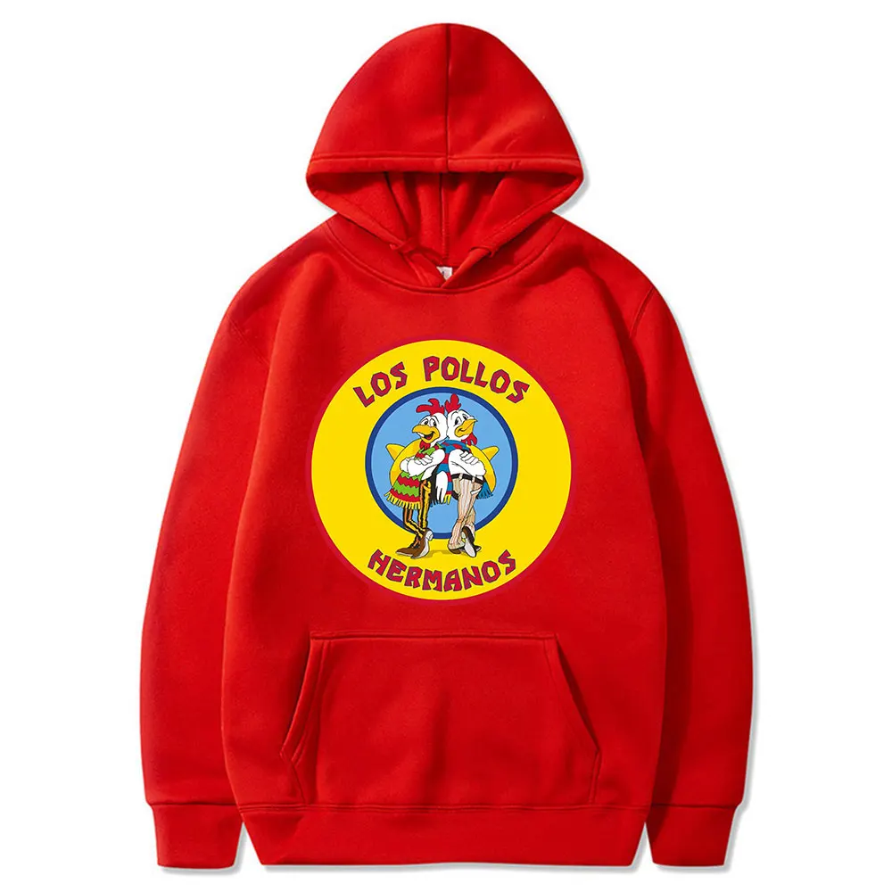 

Los Pollos Hermanos Chicken Brothers Print Hoodies Autumn Tracksuit Man Women Sweatshirt Unisex Streetwear Casual Pullover Hoody