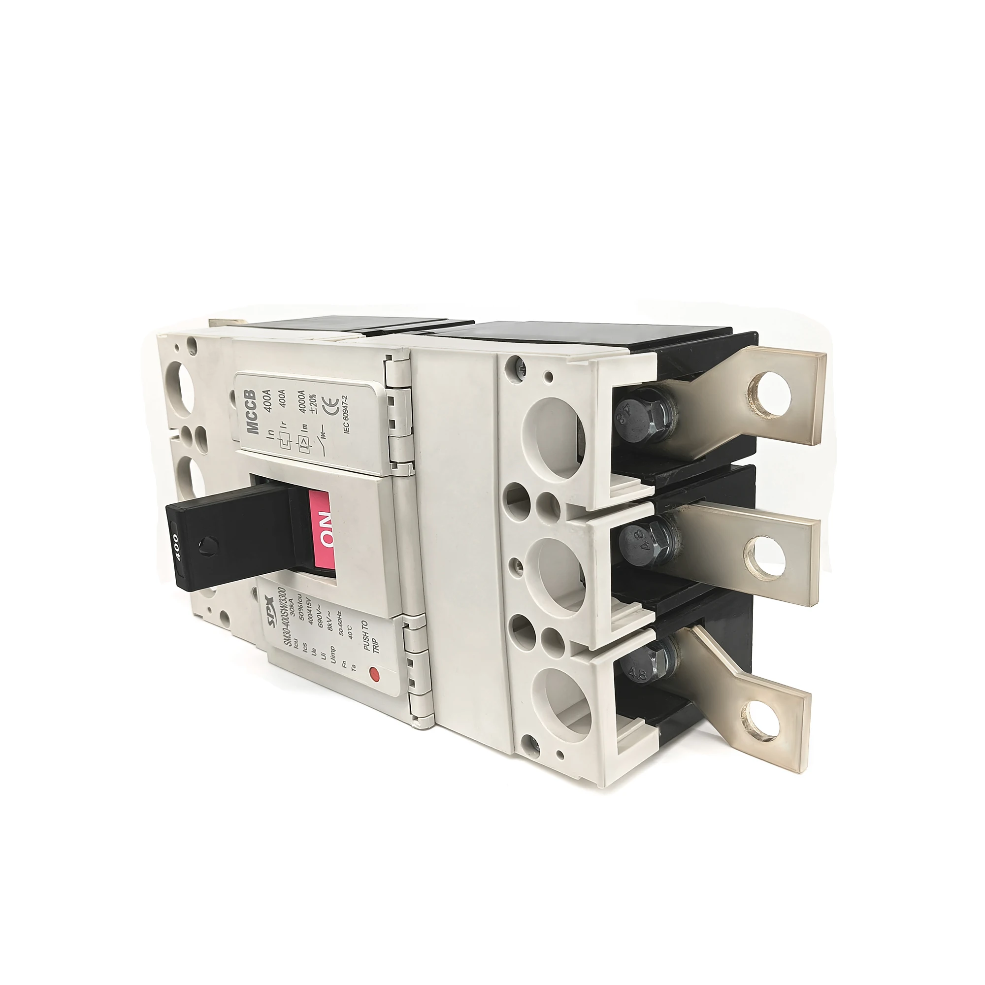 

Low-Voltage 3 Poles 400A Molded Case Circuit Breaker 10kA