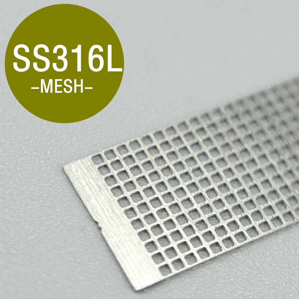 NexMesh for zx ii/kylin m/profile/zシリーズ、ターボ、傾斜、極端なメッシュ、13モデル、6.2、6.8、8、8.5mm幅、a1、ni80、ss316l